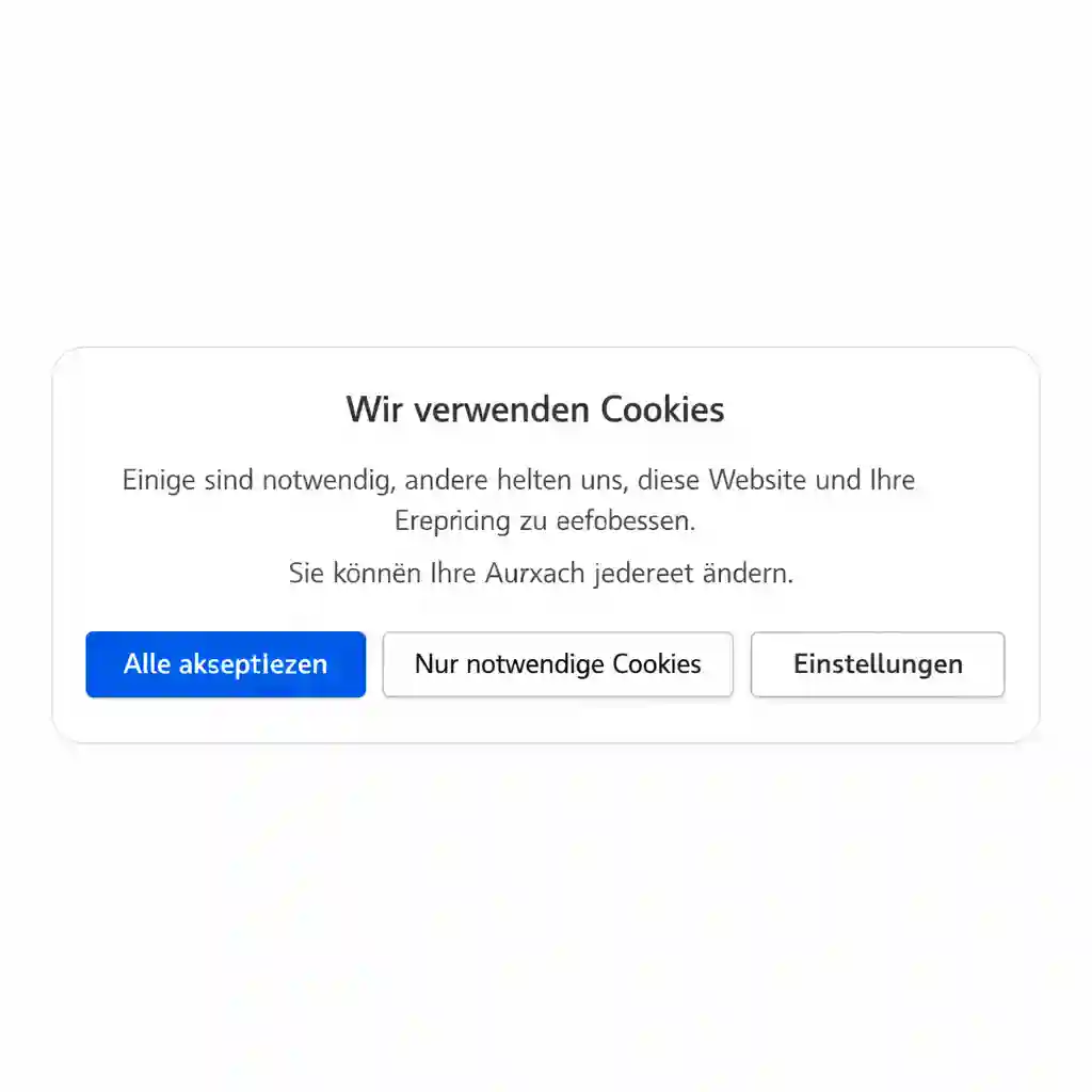 DSGVO Cookie-Banner