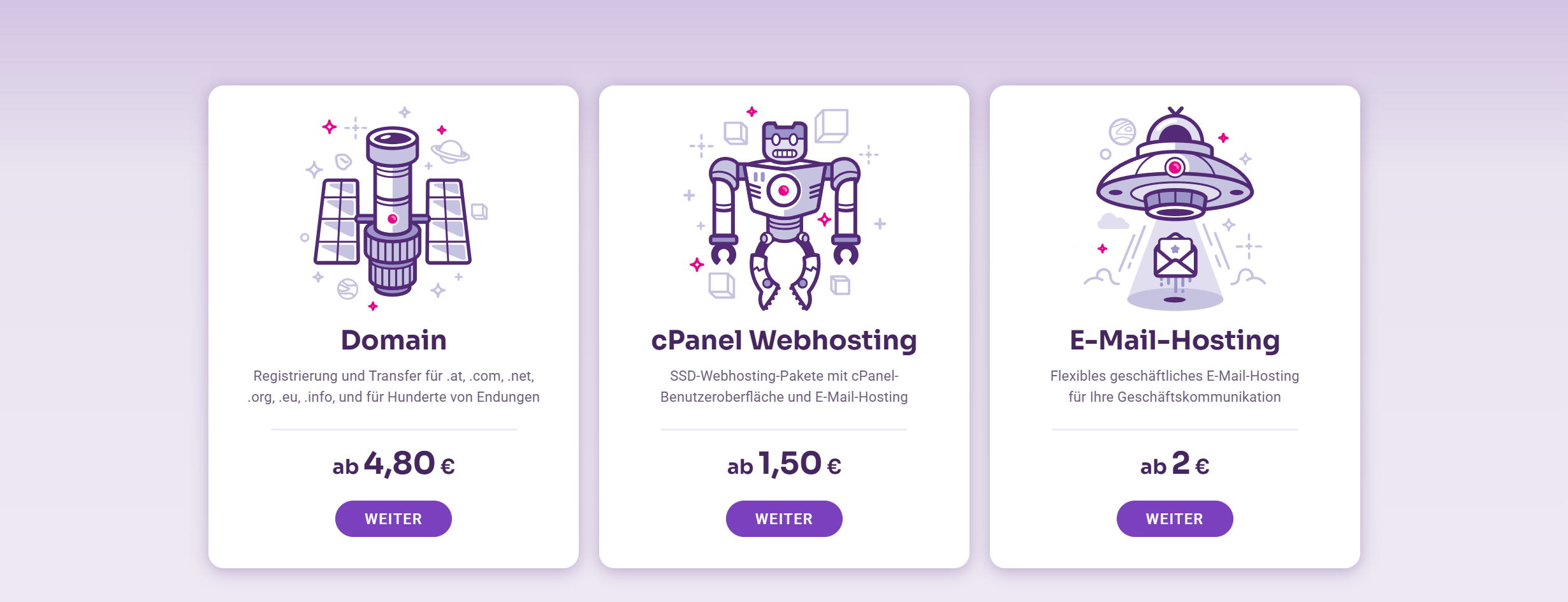 Rackhost Hosting kaufen Anleitung